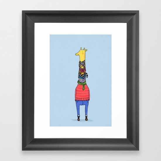 Scarf Lover Framed Art Print