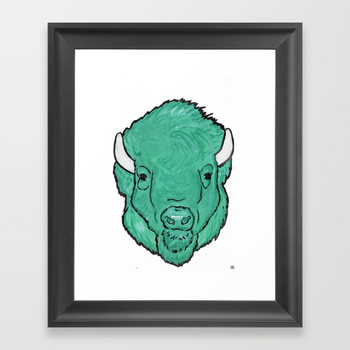 Buffalo 2 Framed Art Print