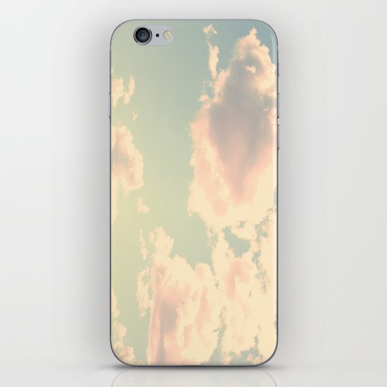 Barbe à Papa à la saveur du ciel iPhone & iPod Skin