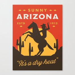 Sunny Arizona Canvas Print