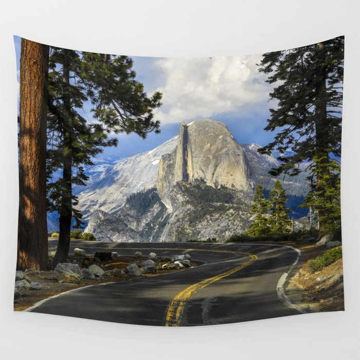 Yosemite Road To Half Dome   6-5-19 Wall Tapestry