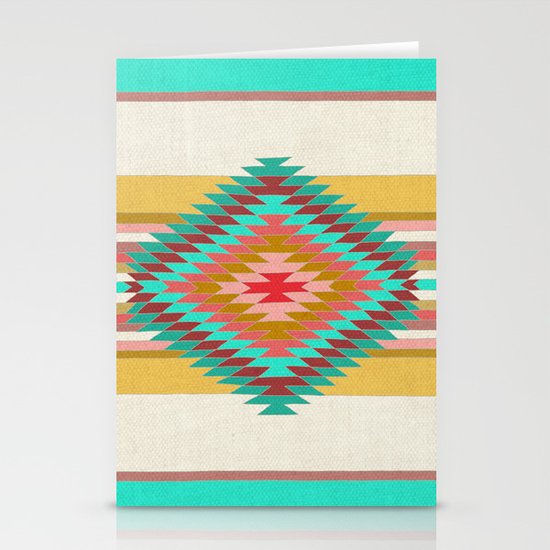FIESTA (teal) Stationery Cards