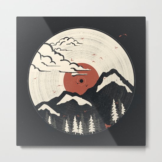 MTN LP... Metal Print