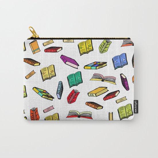 Books all over Carry-All Pouch