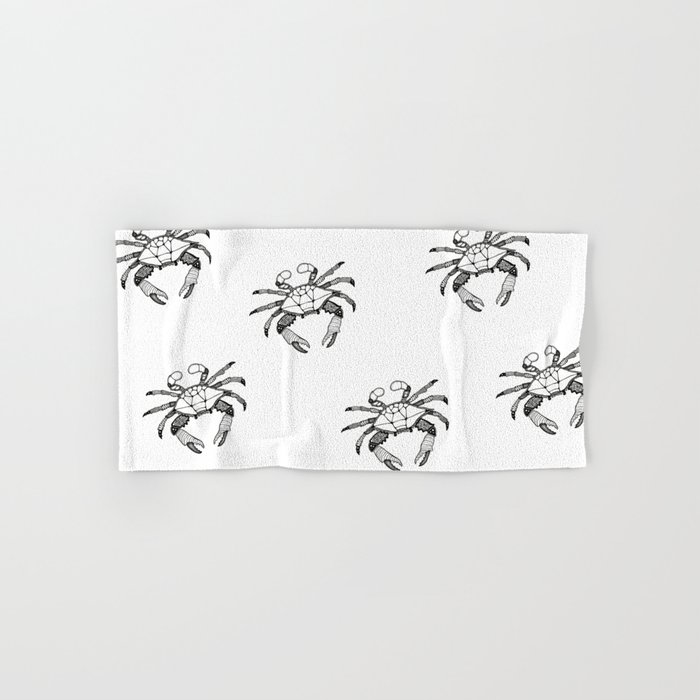 Crab Graffiti 2 Hand & Bath Towel