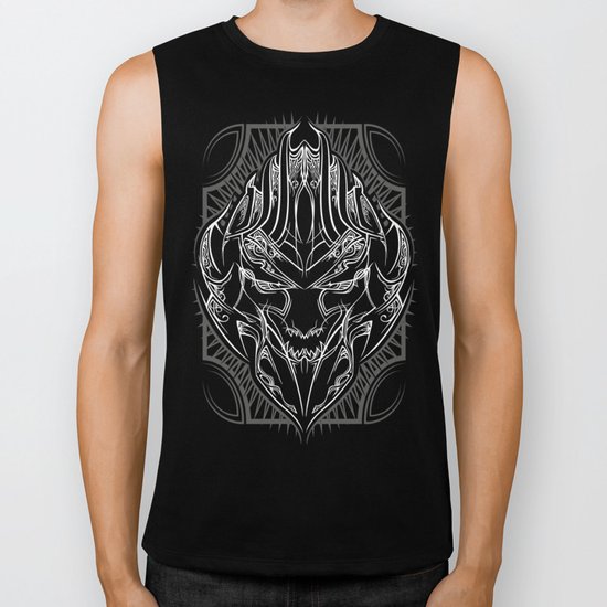 Pinstripe Megatron Biker Tank