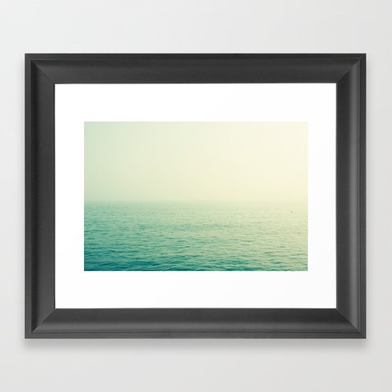 English Channel Framed Art Print