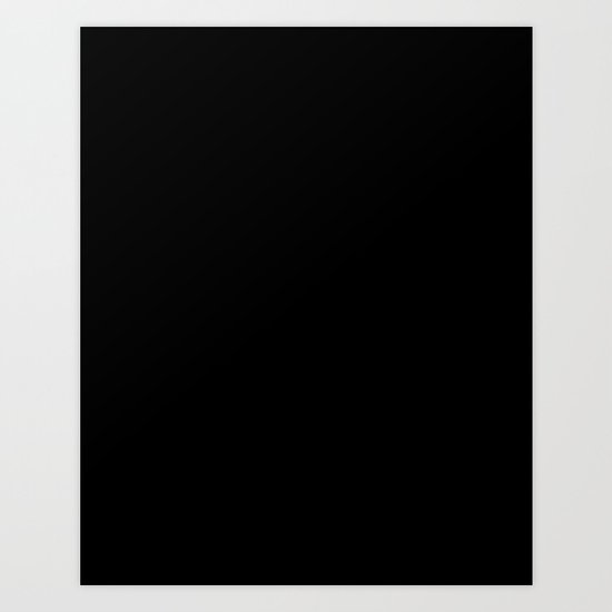 Black Bird Art Print