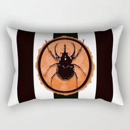 Juicy Beetle - Halloween Rectangular Pillow