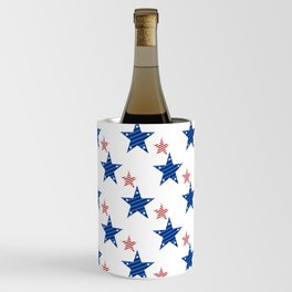 Patriotic Pattern | United States Of America USA Wine Chiller