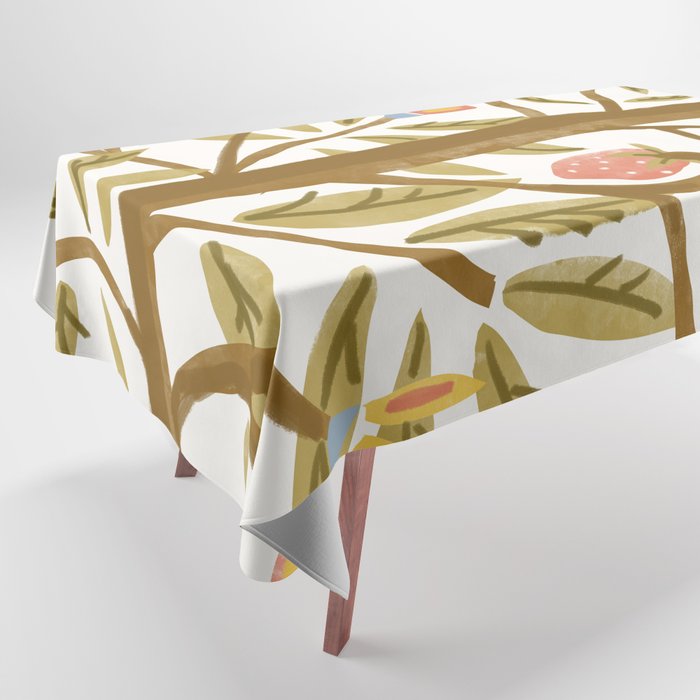 Te Odd Tree Tablecloth by Alja Horvat Society6