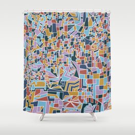 Los Angeles 1972 Shower Curtain