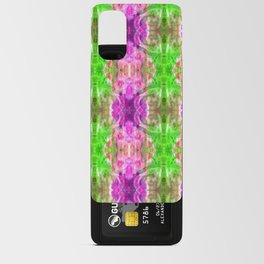 Chartreuse and Magenta Kaleidoscope Stripes Android Card Case