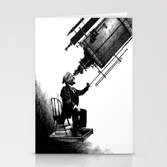 Who's Looking at Who? Stationery Cards