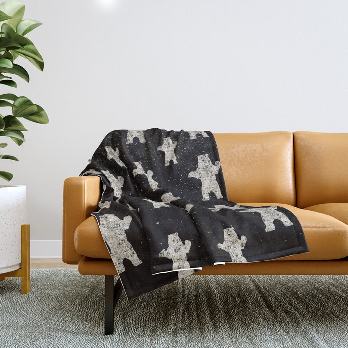 Throw blankets with sales animals on them