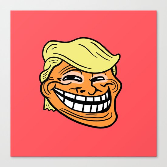 Trollin' Trump Canvas Print