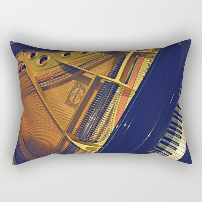 Grand Piano Rectangular Pillow