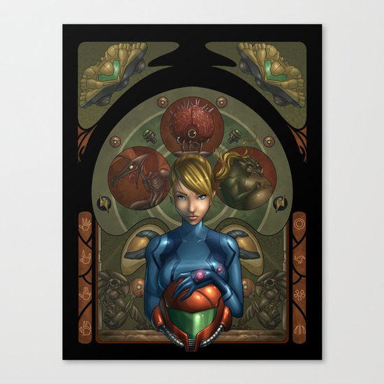 My Past is not a Memory Canvas Print