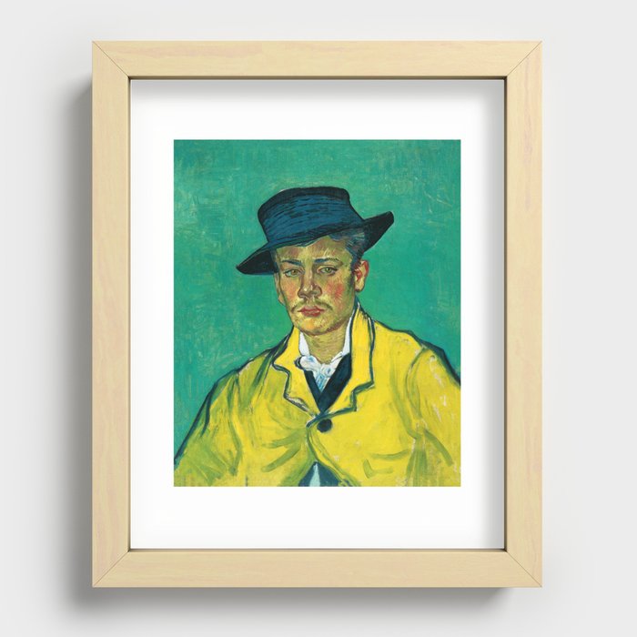 Vincent van Gogh "Portrait of Armand Roulin" (2) Recessed Framed Print