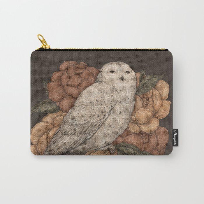 Snowy Owl Carry-All Pouch