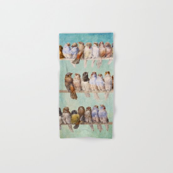 Birds Birds Birds Hand & Bath Towel