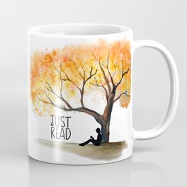 Just read Tree Theme Coffee Mug