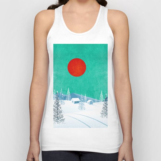 Winter Nature Unisex Tank Top