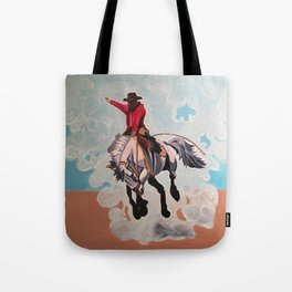 Texas Cowboy Tote Bag