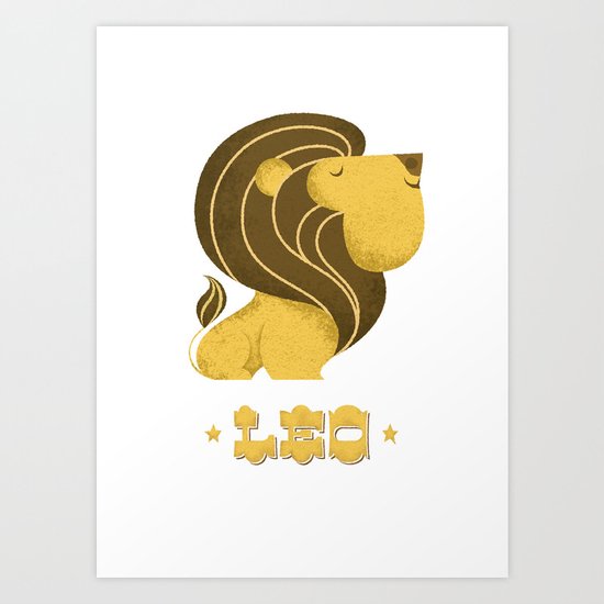 Leo Art Print
