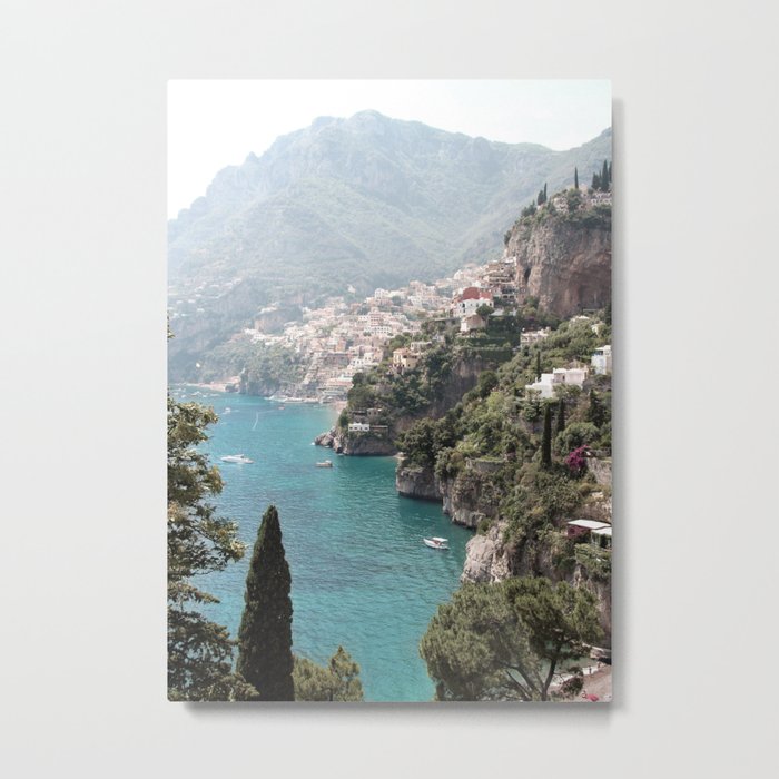 Amalfi Coast - Italian Beach - Italy Metal Print