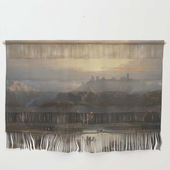 El Castillo de Alcalá de Guadaíra - David Roberts Wall Hanging