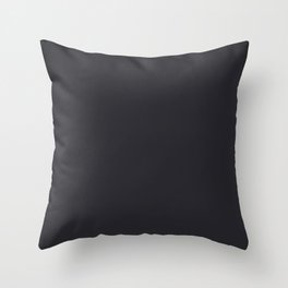 Beautiful Black Throw Pillow