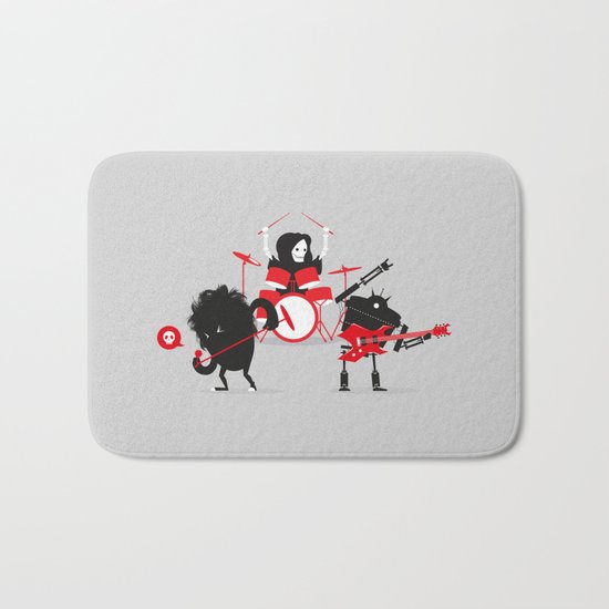 Monsters of Metal Bath Mat