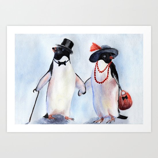 Penguin Art Print