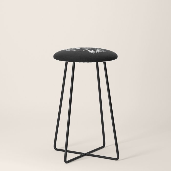 Tool Craftsman Retro Gift Idea Counter Stool by TeeTim Society6