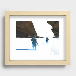 Where Do We Go From Here - Journey to the East Recessed Framed Print