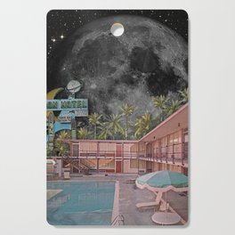 moon motel Cutting Board