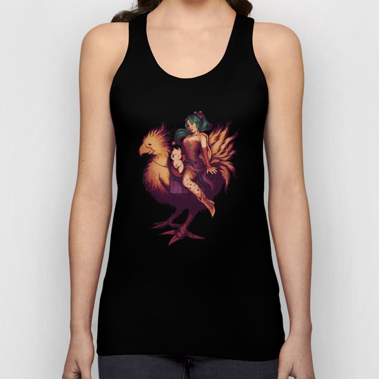 Mog's Chocobo Riding Club Unisex Tank Top