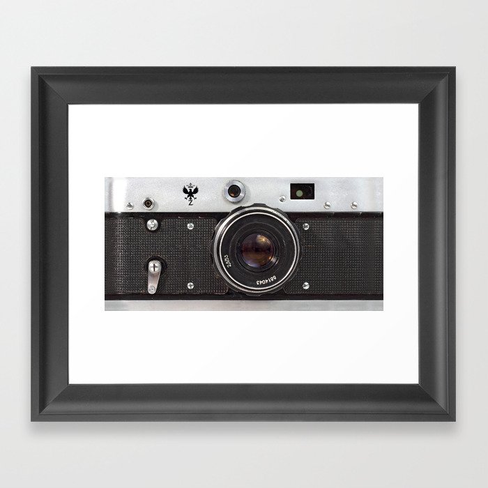 Vintage Camera 07 Framed Art Print