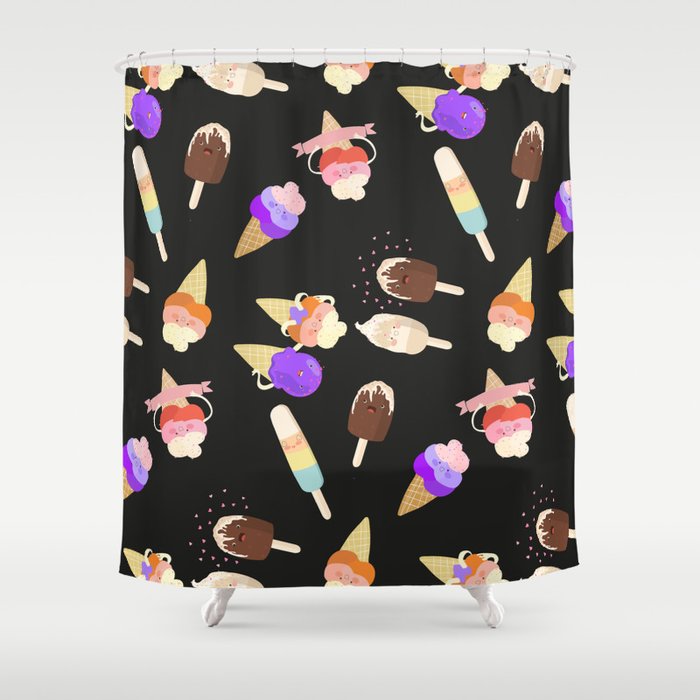 a lot of ice-cream Shower Curtain