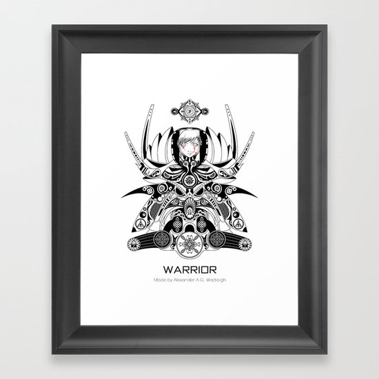 Warrior Framed Art Print