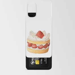 strawberry cake Android Card Case