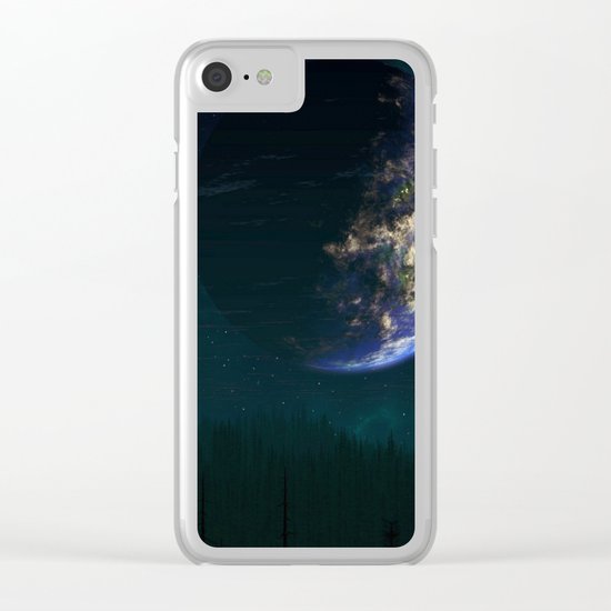 Out of this world #forest Clear iPhone Case