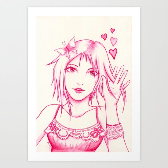 heart Art Print
