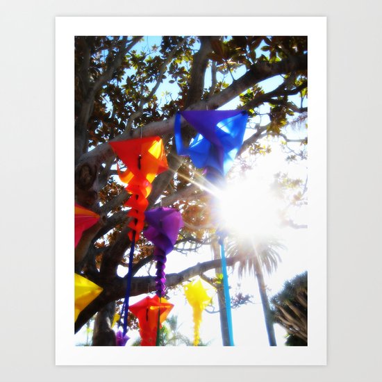 Wind Socks Art Print
