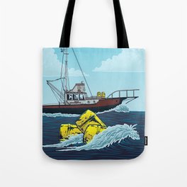 Jaws: Orca Illustration Tote Bag