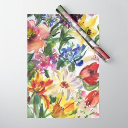 unique flowers N.o 6 Wrapping Paper