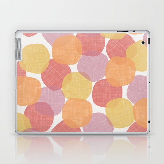 Textured Summer Spot Pattern Laptop & iPad Skin