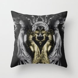 The Occult Dance Throw Pillow