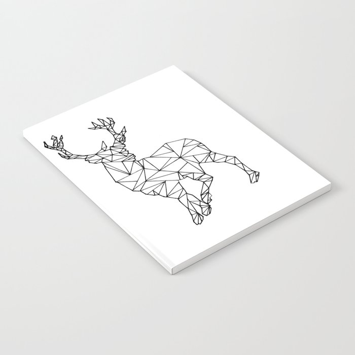 Geometric deer Notebook